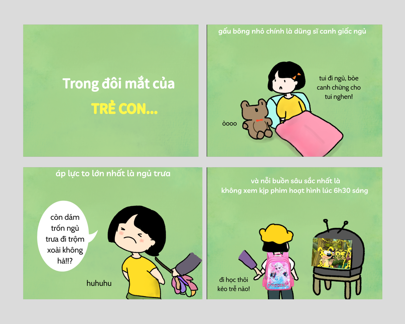 Những bức hình ngộ nghĩnh, đáng yêu do Lam vẽ đính kèm mỗi bài viết cũng là một trong những điểm cộng “hút like” cho blog.