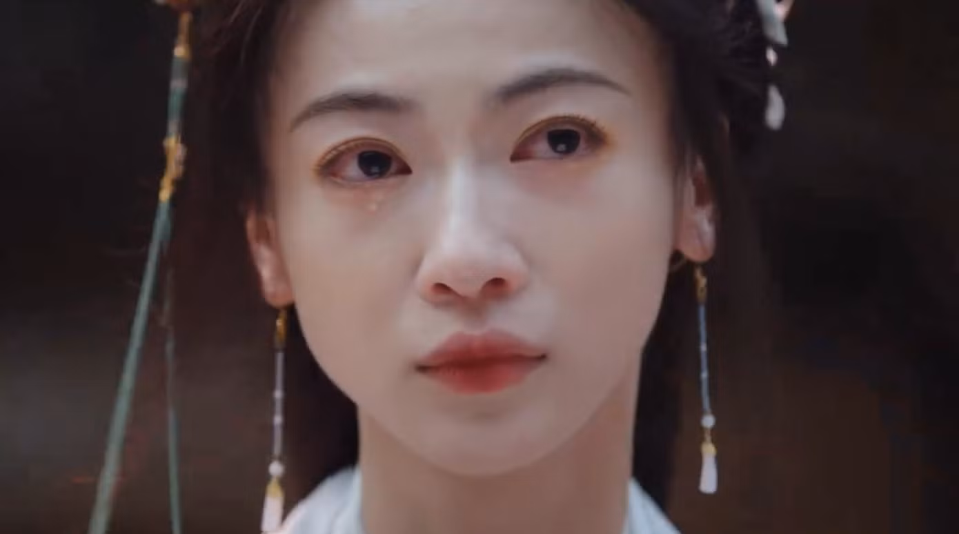 A Ly đàn tới tay chảy máu, nước mắt không ngừng rơi, hướng về người chồng cô từng yêu - lại chính là kẻ chôn sống cô, người cô căm hận nhất. Không chỉ để chiến thắng, khúc đàn của A Ly chính là lời "tuyên chiến" mà cô dành cho Thẩm lang.