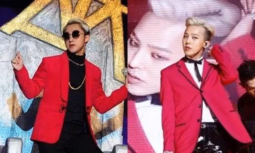 Sơn Tùng từng gây tranh cãi khi không chỉ diện trang phục giống mà cũng bắt chước cả phong cách biểu diễn của G-DRAGON.
