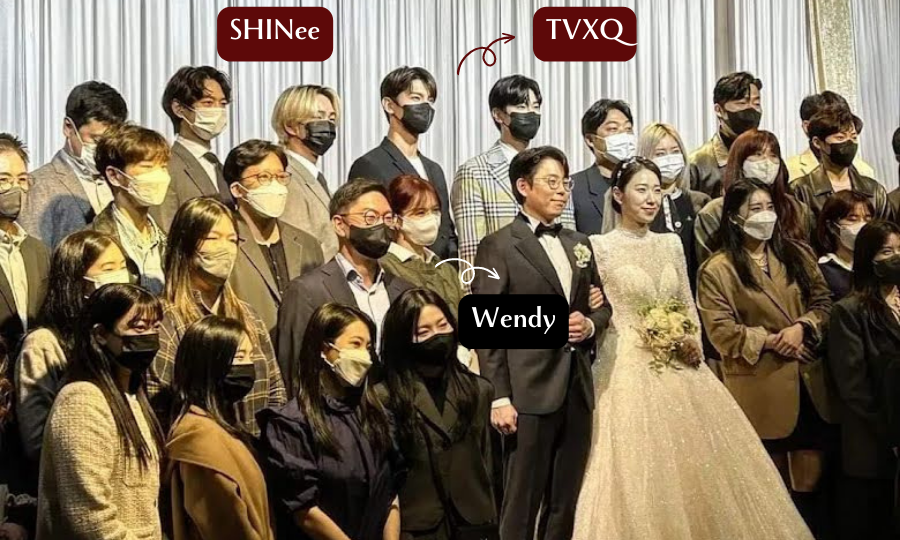 Idol SM tại hôn lễ. Idol SM tại hôn lễ.