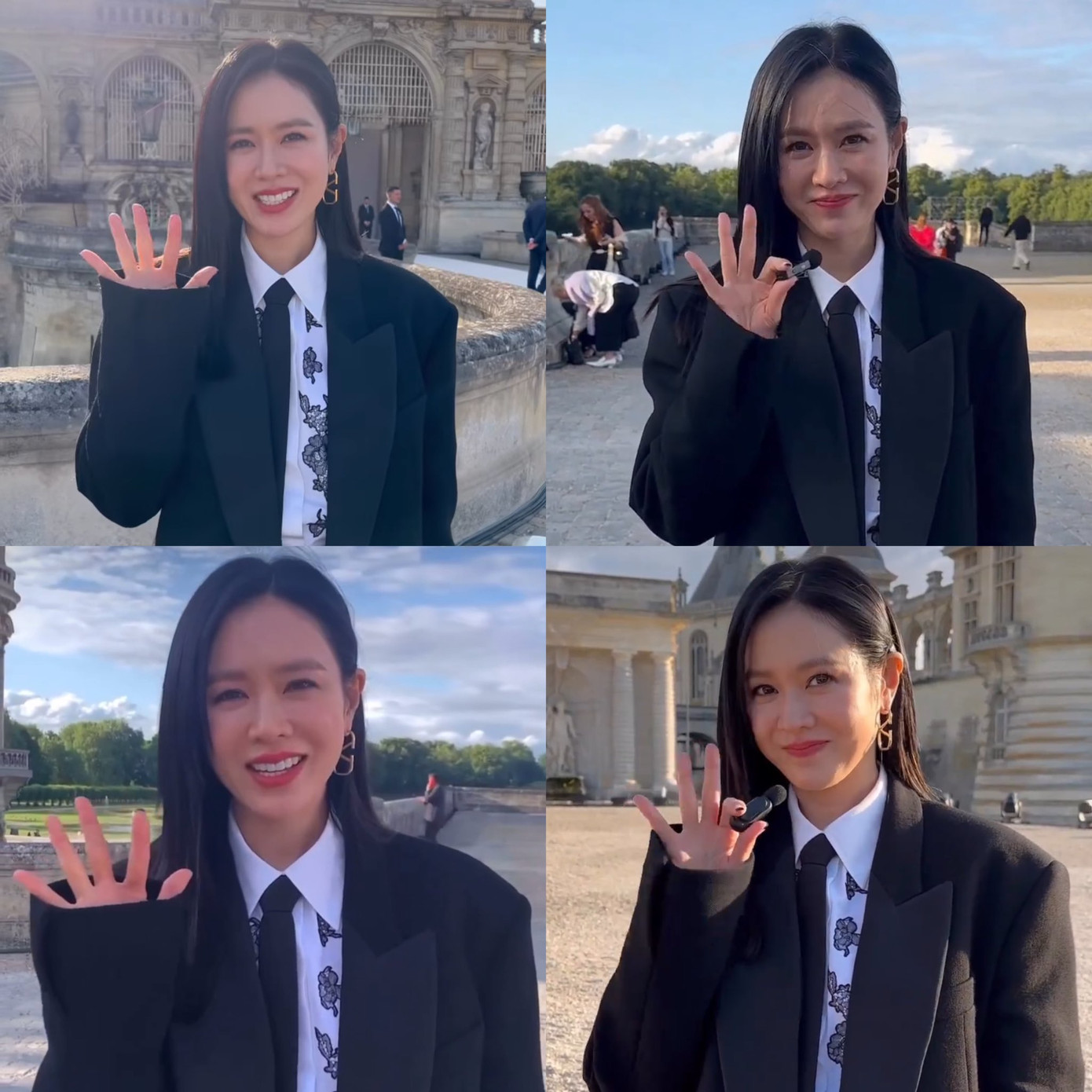 Ảnh chụp màn hình cũng không thể dìm nhan sắc của Son Ye Jin. Ảnh chụp màn hình cũng không thể dìm nhan sắc của Son Ye Jin.