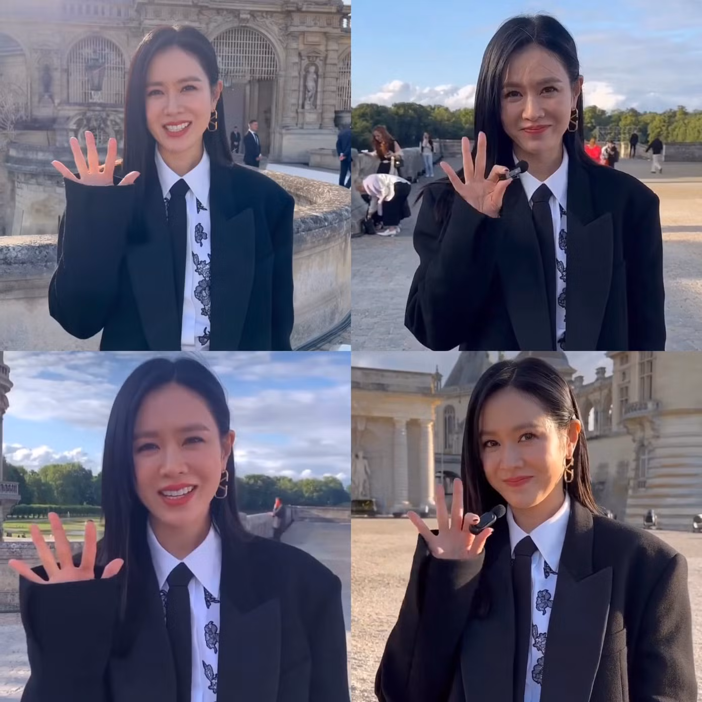 Ảnh chụp màn hình cũng không thể dìm nhan sắc của Son Ye Jin.