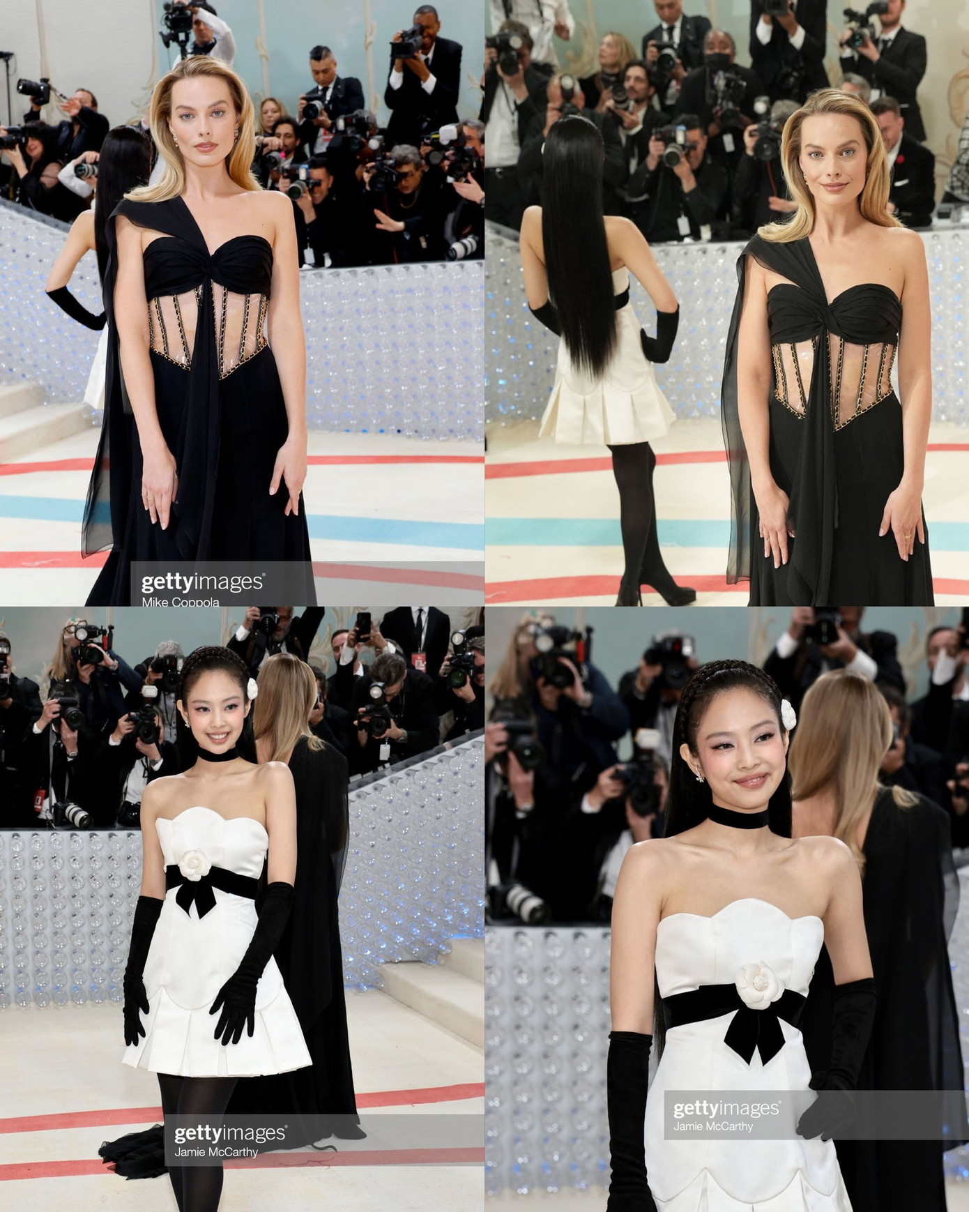 Truy tìm những bức ảnh khác, người hâm mộ đã cùng lật tẩy các cáo buộc, chứng minh Jennie không bị ngó lơ. Margot Robbie và Jennie rõ ràng được bố trí chụp hình từ 2 hướng đối nhau. Truy tìm những bức ảnh khác, người hâm mộ đã cùng lật tẩy các cáo buộc, chứng minh Jennie không bị ngó lơ. Margot Robbie và Jennie rõ ràng được bố trí chụp hình từ 2 hướng đối nhau.