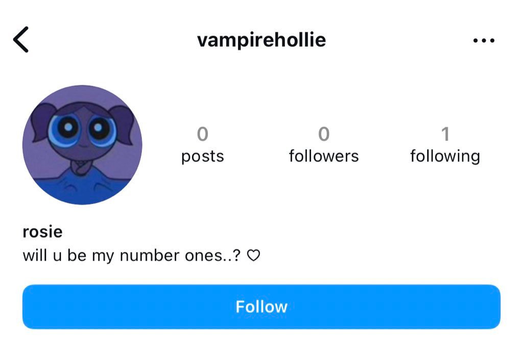 Tài khoản được cho là nick clone của Rosé.