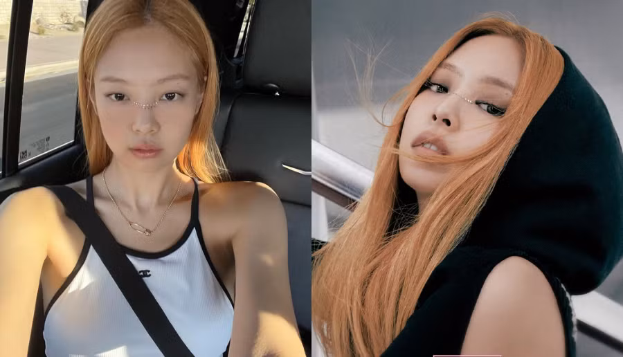 Thời điểm này, Jennie đang vi vu tại trời Tây và không ai ngờ phong cách trong cuộc dạo chơi này lại nằm trong tạo hình chính thức của Born Pink.