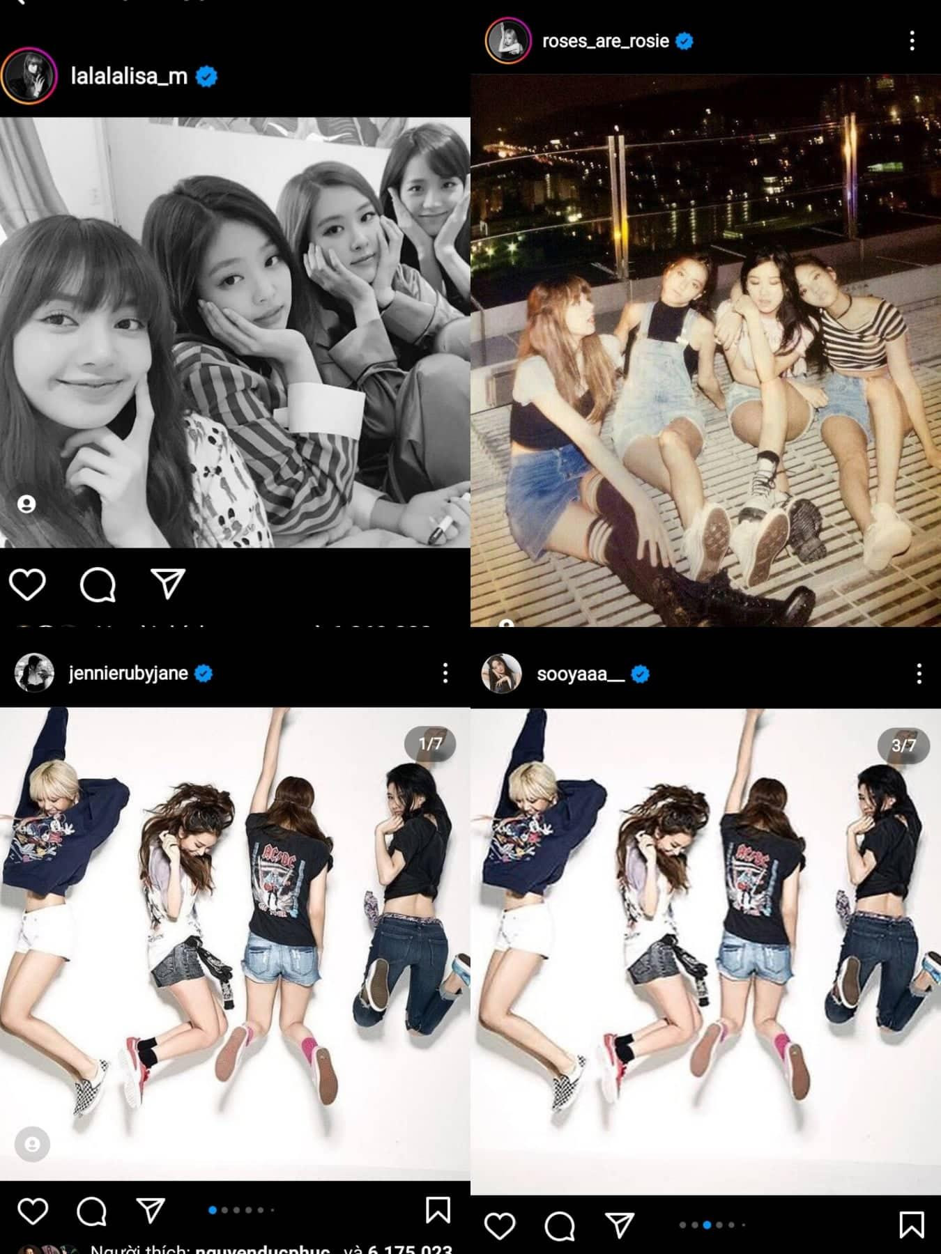 Việc BLACKPINK đồng loạt chia sẻ lại ảnh từ thời trước và mới debut khiến fan nghi ngờ liệu đây có phải "thuyết âm mưu" hay ẩn ý ám chỉ cho dự án mới của nhóm? Việc BLACKPINK đồng loạt chia sẻ lại ảnh từ thời trước và mới debut khiến fan nghi ngờ liệu đây có phải "thuyết âm mưu" hay ẩn ý ám chỉ cho dự án mới của nhóm?