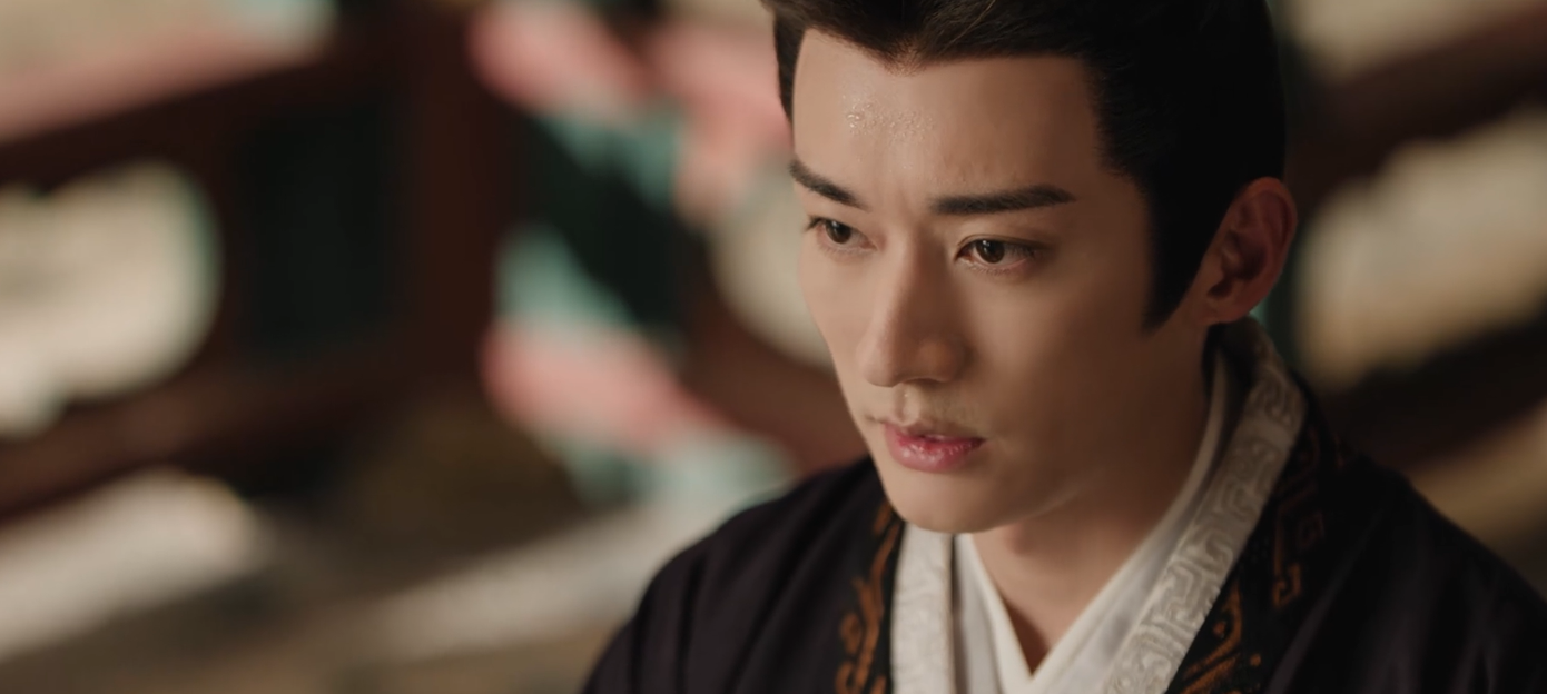 Tại Dã không có ý giết Đào Hoa cứu biểu đệ, nhưng tình thế đó buộc chàng phải giả vờ như vậy. Ở đoạn nói chuyện với bệ hạ, Tại Dã toát mồ hôi như rất vất vả, lo lắng đi tìm vợ.