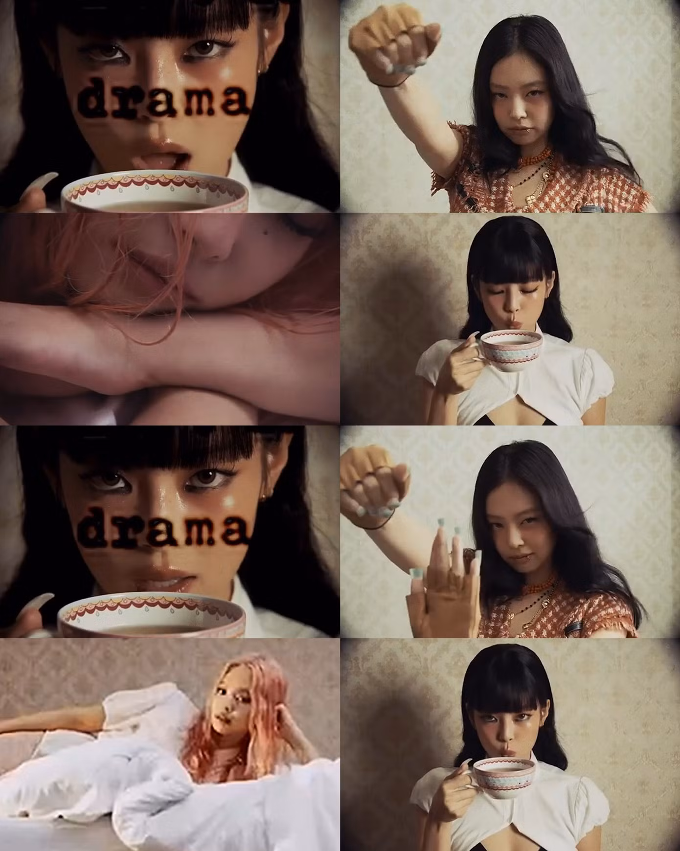 Một vài tạo hình của Jennie trong đợt trở lại này được tung ra trong đoạn teaser trước đó. Một vài tạo hình của Jennie trong đợt trở lại này được tung ra trong đoạn teaser trước đó.