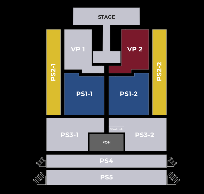 Các hạng vé còn lại của ngày 1 và ngày 2 đều là những hạng vé cao.