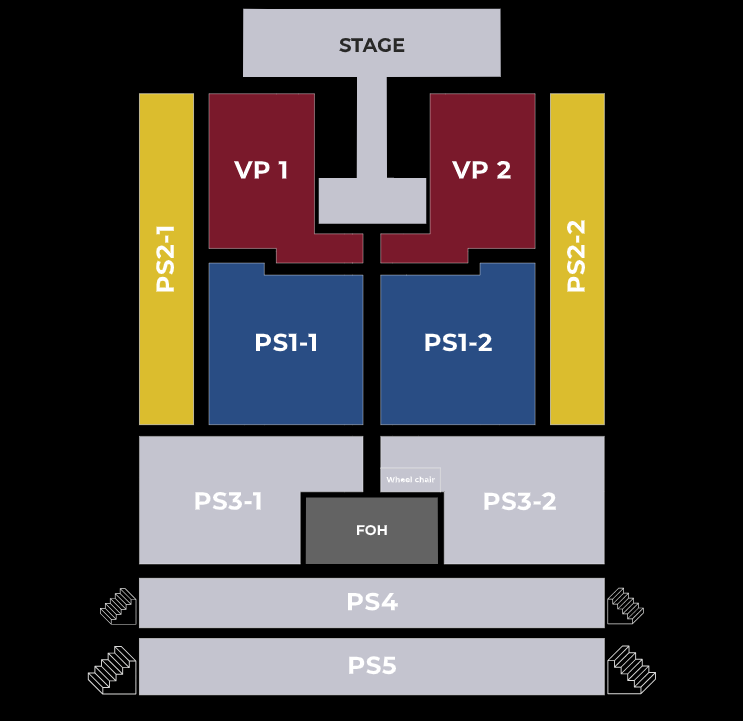 Các hạng vé còn lại của ngày 1 và ngày 2 đều là những hạng vé cao.
