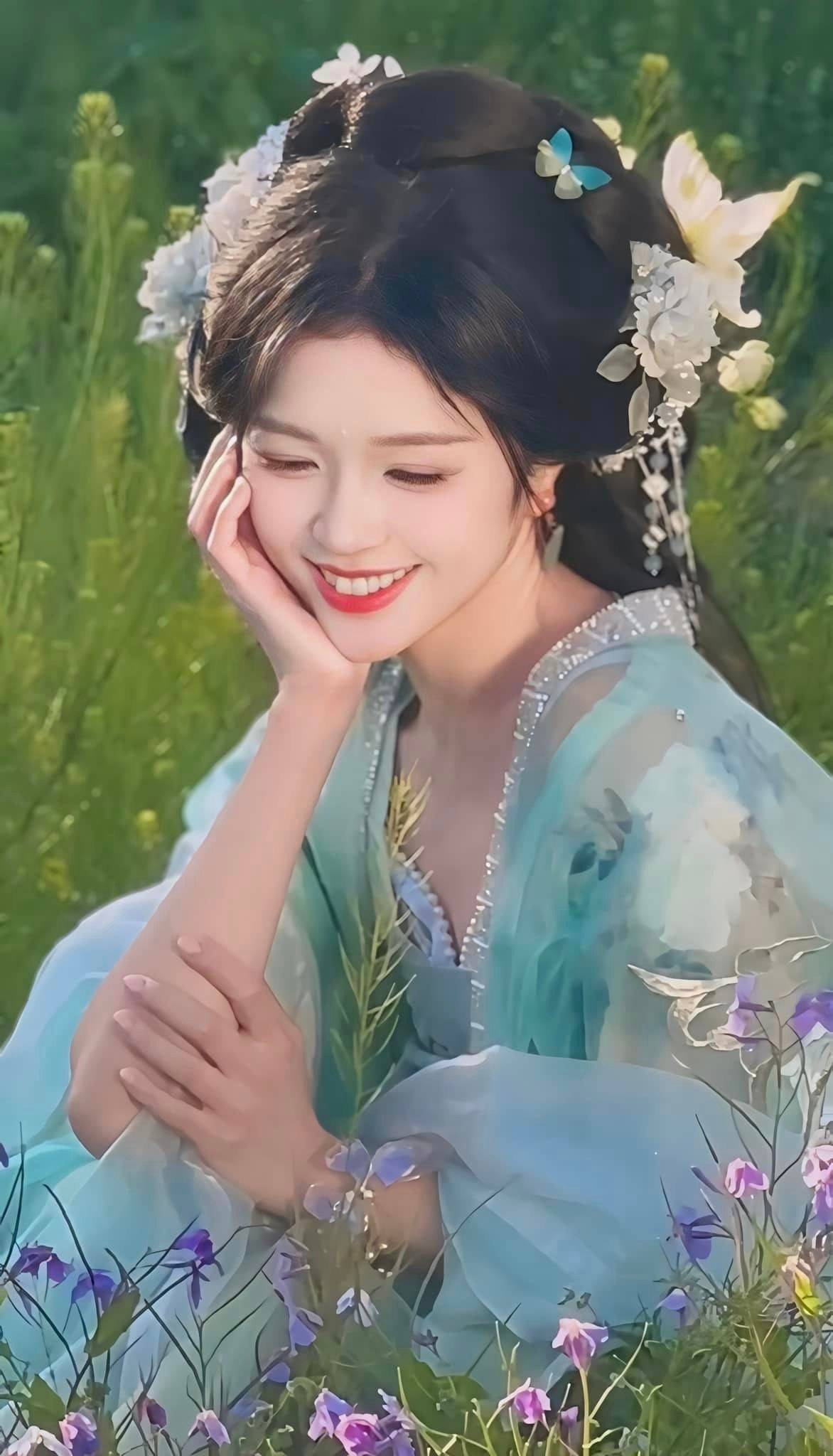 Suni Hạ Linh được khen xinh đẹp tựa tiên tử. Suni Hạ Linh được khen xinh đẹp tựa tiên tử.