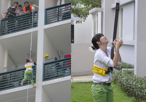 Dây thoát hiểm nhỏ gọn giúp bạn thoát ra ngoài an toàn qua ban công. - Ảnh: Internet Dây thoát hiểm nhỏ gọn giúp bạn thoát ra ngoài an toàn qua ban công. - Ảnh: Internet