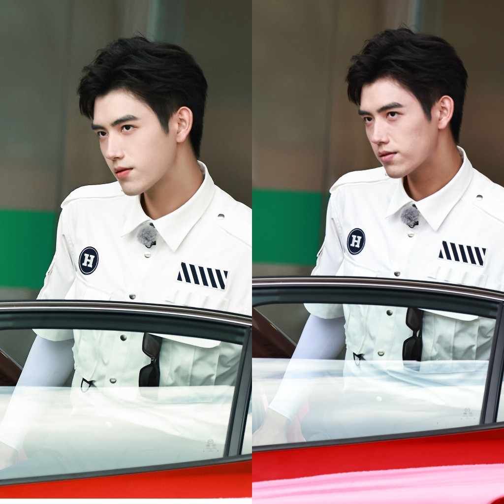 Ảnh đã chỉnh sửa (trái) - Ảnh chưa chỉnh sửa (phải) Ảnh đã chỉnh sửa (trái) - Ảnh chưa chỉnh sửa (phải)