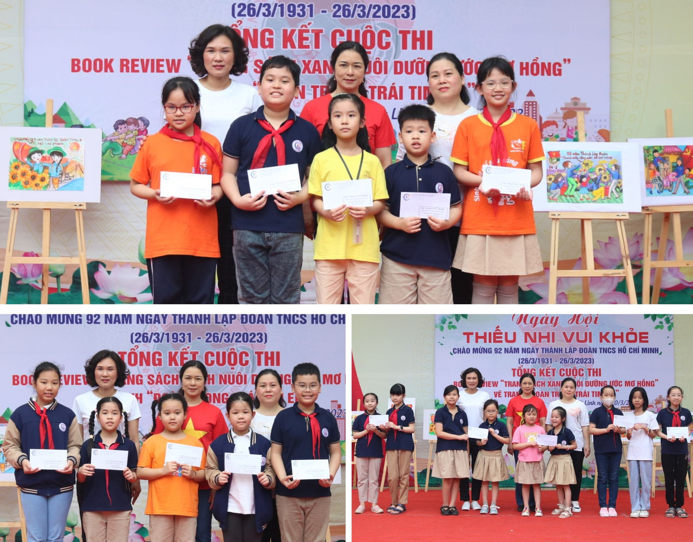 Tween không giấu được sự hạnh phúc sau chiến thắng trên bục nhận giải. Tween không giấu được sự hạnh phúc sau chiến thắng trên bục nhận giải.