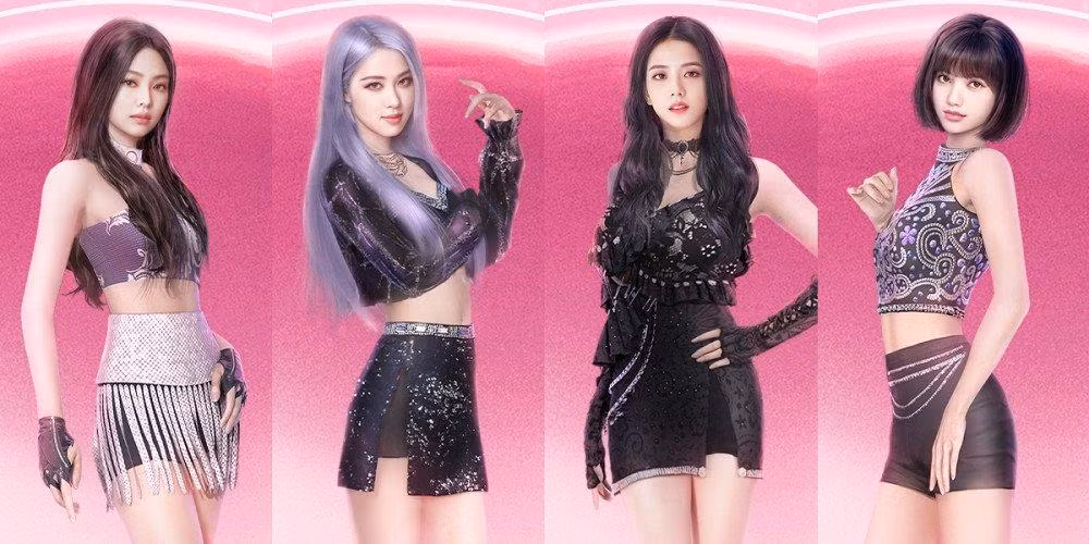 Ngoại hình xinh đẹp và tương đồng với phiên bản thật của BLACKPINK ảo.