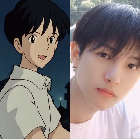 Với khí chất mang hơi hướng của nhân vật trong phim hoạt hình Ghibli, Renjun (NCT) được cho là "phiên bản sống" của Seiji Amasawa (Lời Thì Thầm Của Trái Tim).