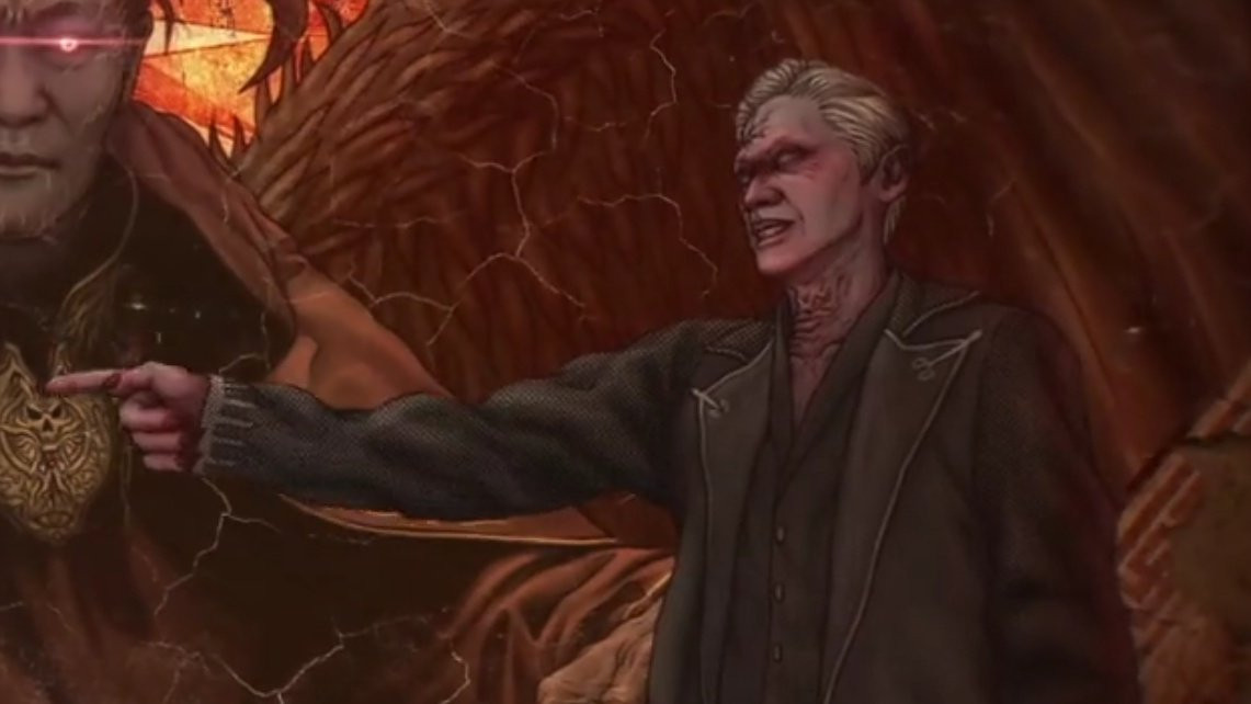 Phần hoạt họa tường thuật lại cuộc làm phản của Satan ở địa ngục đã thể hiện màu sắc đại diện của từng ác quỷ. Phần hoạt họa tường thuật lại cuộc làm phản của Satan ở địa ngục đã thể hiện màu sắc đại diện của từng ác quỷ.