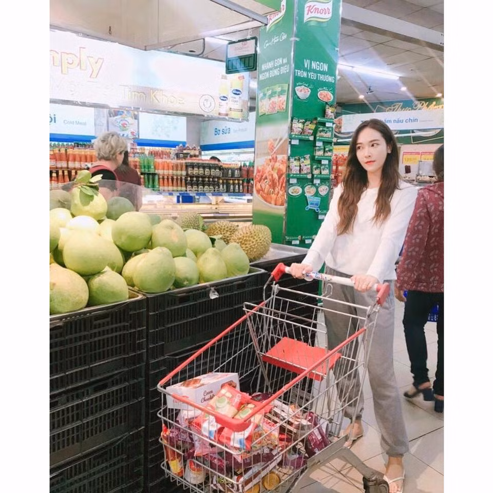 Jessica trong lần tới TP.HCM 7 năm trước.