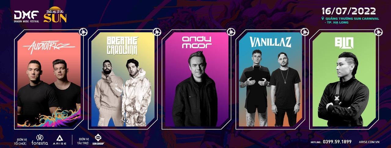 Dàn DJs quốc tế gồm Firebeatz, Andy Moor, Breathe Carolina... - những DJs thuộc Top 100 DJs thế giới do tạp chí Anh - DJ Mag công bố sẽ lần lượt xuất hiện trong chuỗi sự kiện này. Dàn DJs quốc tế gồm Firebeatz, Andy Moor, Breathe Carolina... - những DJs thuộc Top 100 DJs thế giới do tạp chí Anh - DJ Mag công bố sẽ lần lượt xuất hiện trong chuỗi sự kiện này.