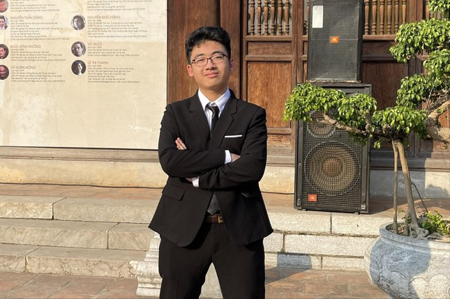 Võ Hoàng Hải là người trẻ nhất được vinh danh trong 10 Gương mặt trẻ Việt Nam tiêu biểu 2022.