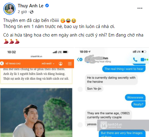 Niềm hân hoan khi &quot;đẩy thuyền&quot; thành công của Thủy Anh.