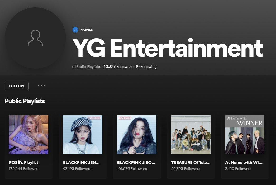 Playlist của Lisa đột nhiên biến mất trên tài khoản Spotify của YG. Playlist của Lisa đột nhiên biến mất trên tài khoản Spotify của YG.