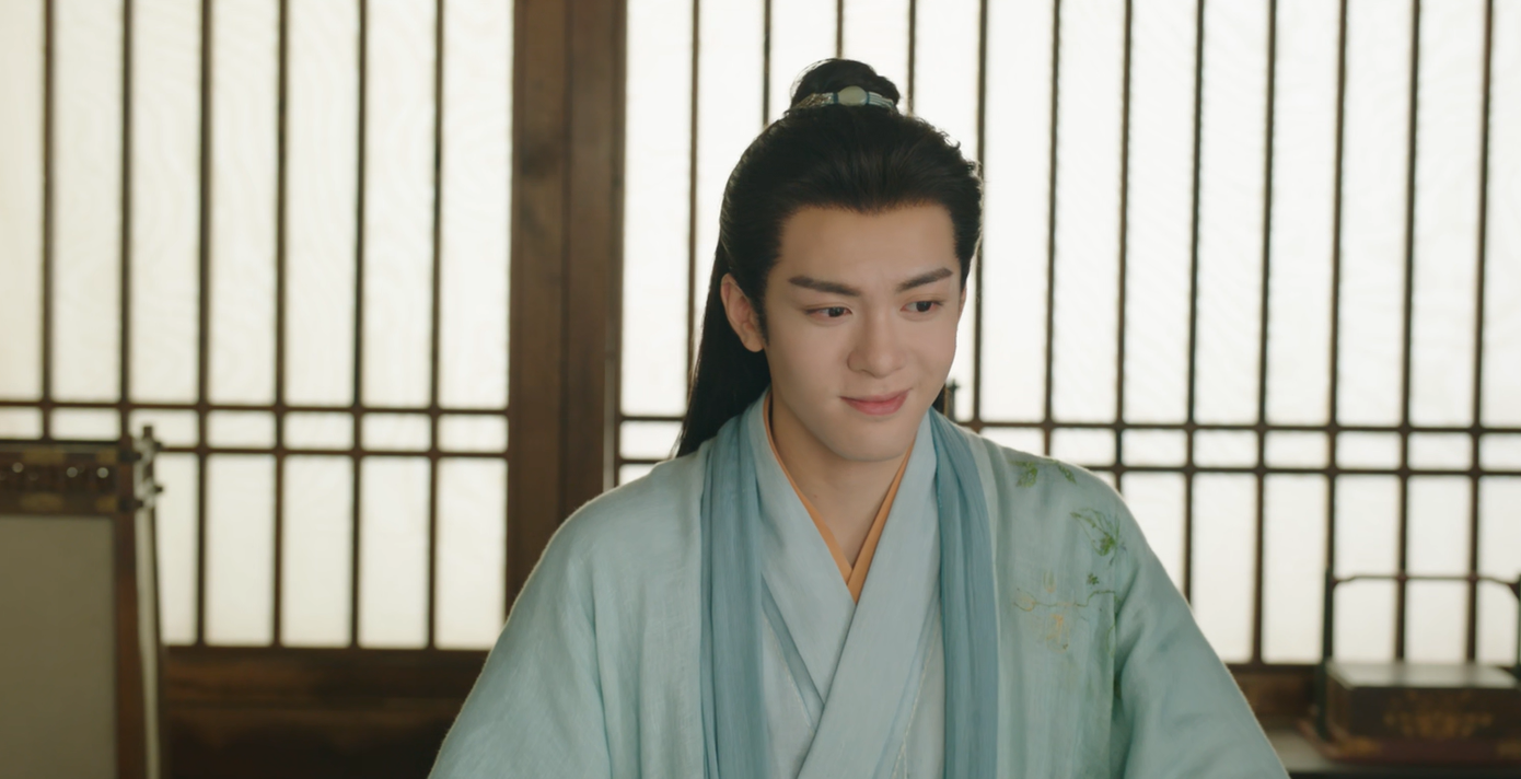 Rõ ràng đã bị phong ấp pháp lực để chịu khổ nhưng Bạch Cửu Tư lại cười thích thú vì được cô "im lặng là chấp nhận" danh phận phu thê trong thời gian này ở trần gian.