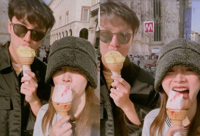 Loạt ảnh đi chơi tại Ý càng củng cố niềm tin chuyện tình giữa cả hai có hi vọng, khi người hâm mộ chứng kiến cặp đôi như hình với bóng, bên nhau không rời. Loạt ảnh đi chơi tại Ý càng củng cố niềm tin chuyện tình giữa cả hai có hi vọng, khi người hâm mộ chứng kiến cặp đôi như hình với bóng, bên nhau không rời.