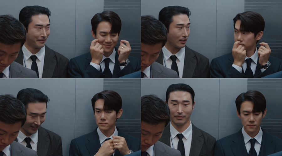 Ánh mắt thất thần, &quot;thôn nhẹ&quot; sau khi bị nhân viên &quot;bắt tại trận&quot; của Baek Sa Eon khiến khán giả cười té ghế.