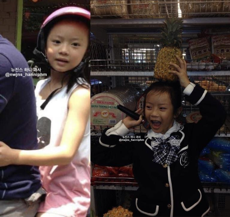 Một số hình ảnh hồi nhỏ của Hanni được lan truyền. - Nguồn: nwjins_hanniphm Một số hình ảnh hồi nhỏ của Hanni được lan truyền. - Nguồn: nwjins_hanniphm