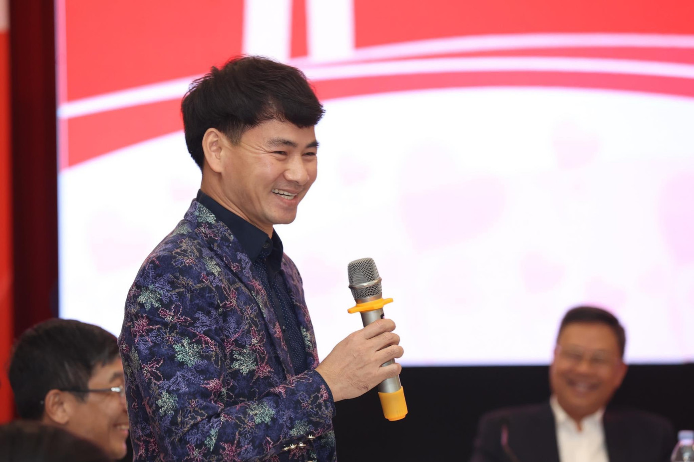 NSƯT Xuân Bắc tại buổi họp báo.