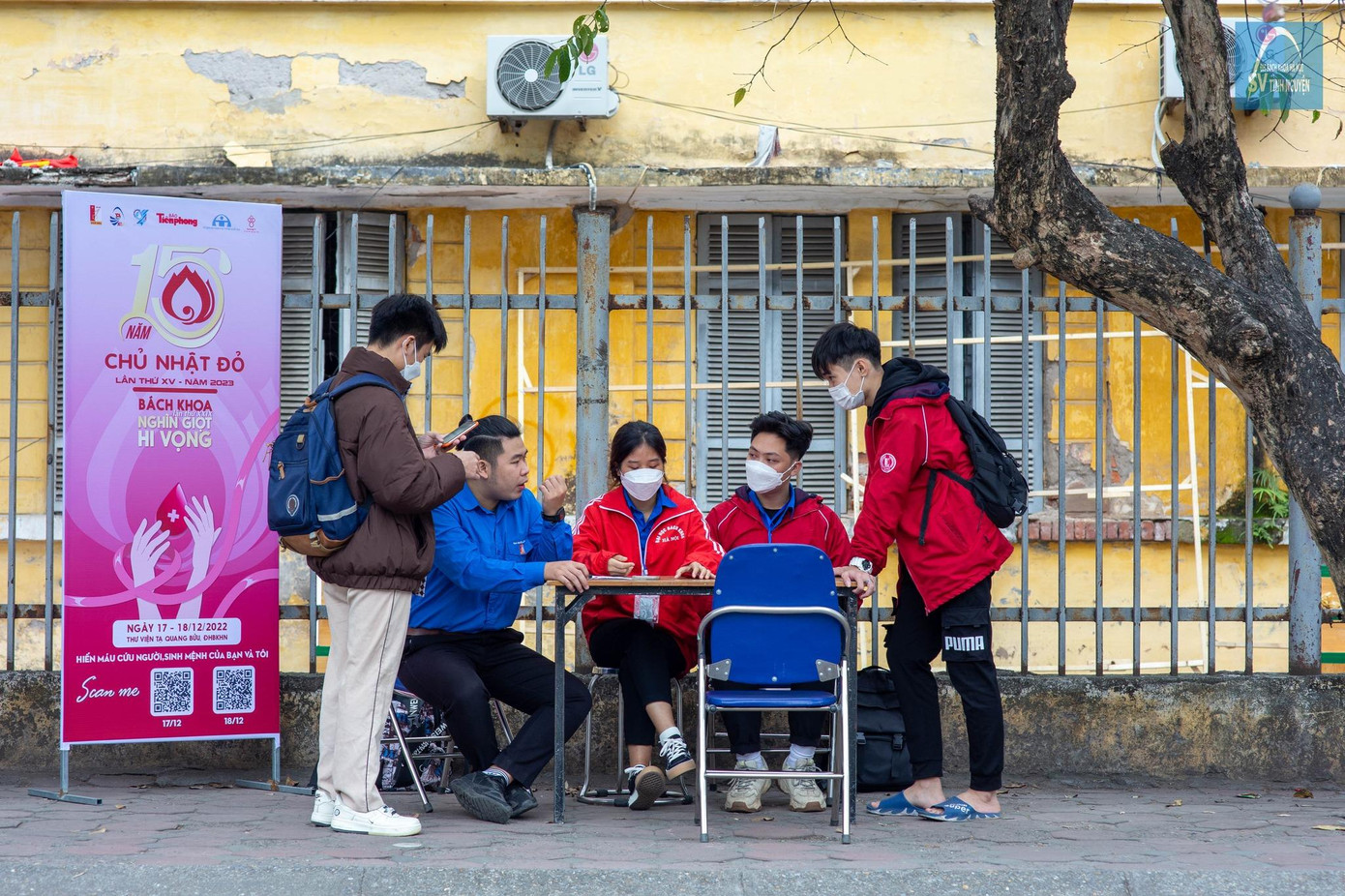 Ảnh: Page Tình nguyện Bách Khoa