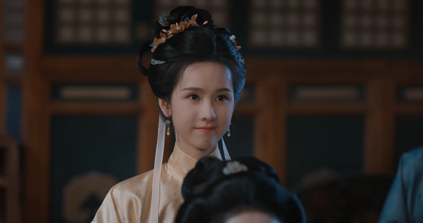 Phó Vân Tịch (Tân Vân Lai) phá lệ tới dự tiệc, chống đỡ cho mẹ con nàng. Phó Vân Tịch (Tân Vân Lai) phá lệ tới dự tiệc, chống đỡ cho mẹ con nàng.