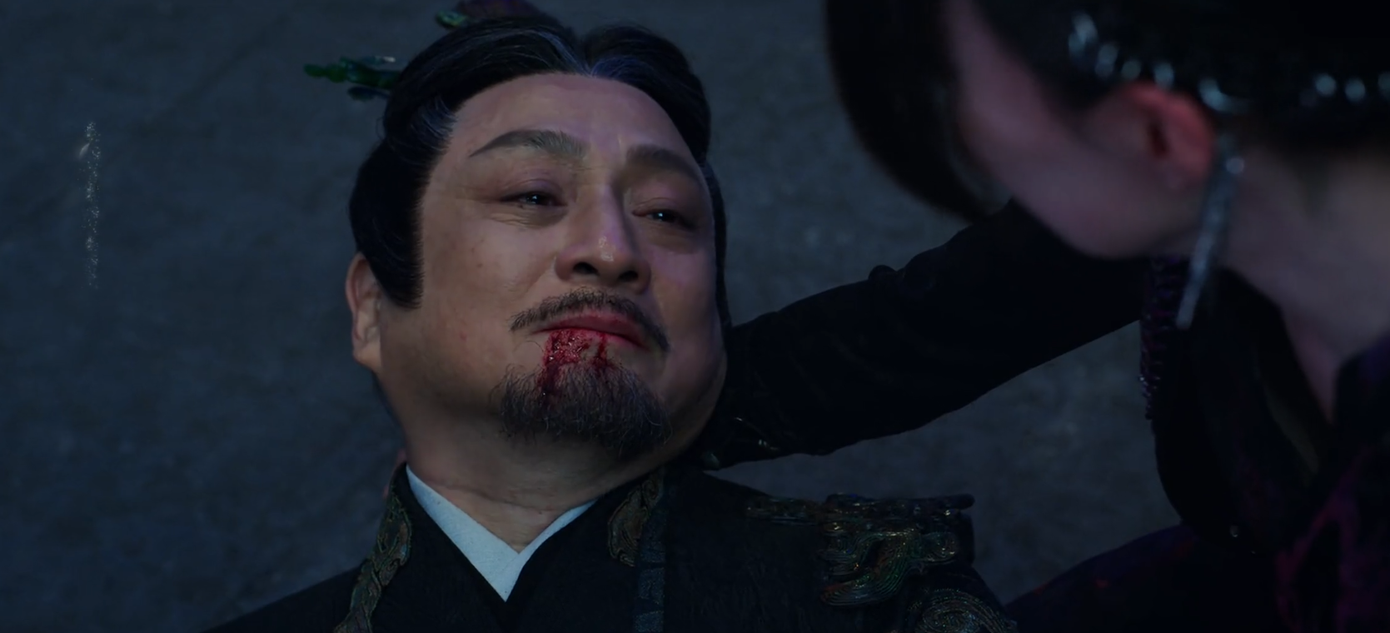 Vô Chiếu đánh chết Hoa Lâm. Thiên Hỏa hiểu ra nàng hận nhầm cha mình, mới đau đớn gọi ông tiếng "phụ vương" cuối cùng. Vô Chiếu đánh chết Hoa Lâm. Thiên Hỏa hiểu ra nàng hận nhầm cha mình, mới đau đớn gọi ông tiếng "phụ vương" cuối cùng.