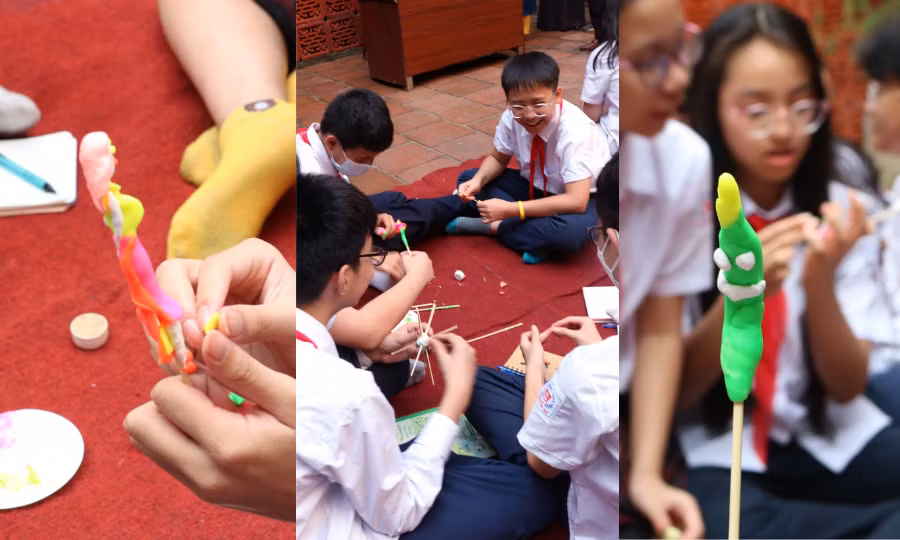 Cũng có những tween phá cách với tạo hình tò he độc đáo, miễn là vui với bạn bè trước đã!
