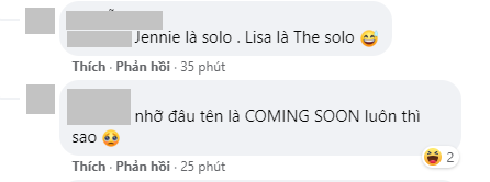 Một số người hâm mộ tiên đoán một cái tên khác có thể gây sốc hơn là &quot;The solo&quot; hoặc &quot;COMING SOON&quot;.