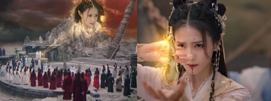 Lê Tô Tô kịp thời tới để cứu Đàm Đài Tẫn khỏi sự tra tấn, xét hỏi. Lê Tô Tô kịp thời tới để cứu Đàm Đài Tẫn khỏi sự tra tấn, xét hỏi.