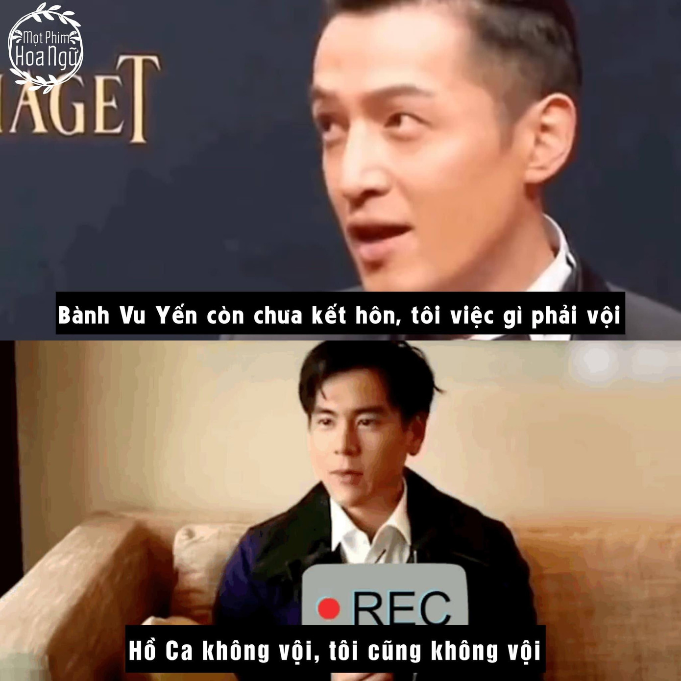 Phát ngôn này đang được Cnet &quot;đào lại&quot; để thúc giục Bành Vu Yến mau học tập bạn bè, sớm báo hỷ sự. - Ảnh: Mọt phim Hoa ngữ