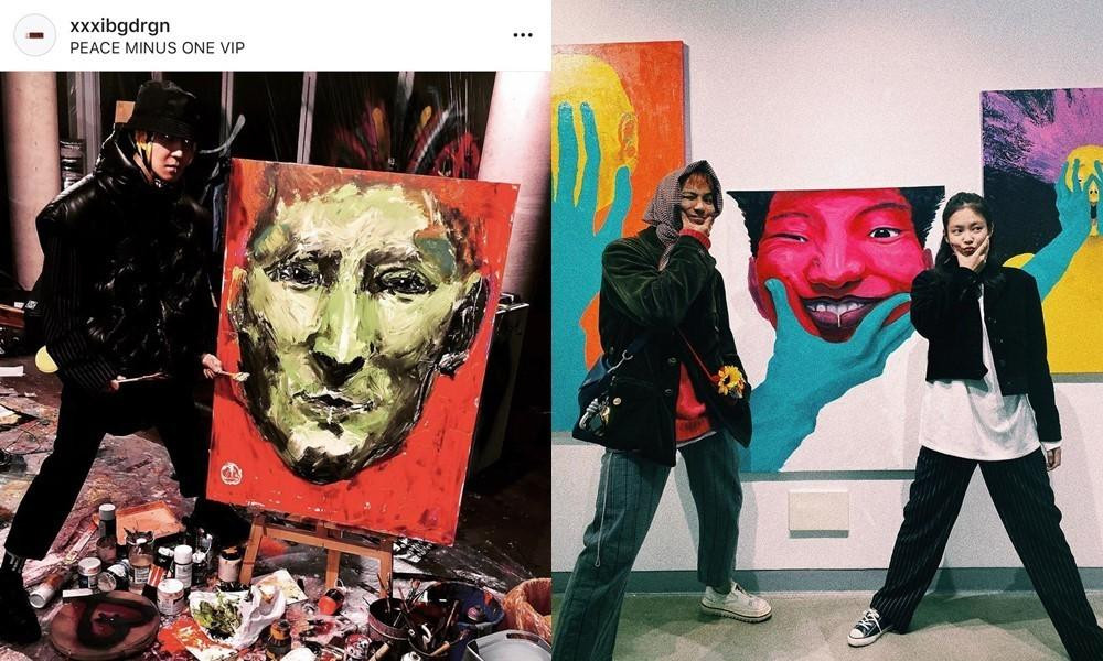 Khả năng hội họa độc đáo, phá cách của Mino khiến fan K-Pop nhiều lần phải trầm trồ. Khả năng hội họa độc đáo, phá cách của Mino khiến fan K-Pop nhiều lần phải trầm trồ.