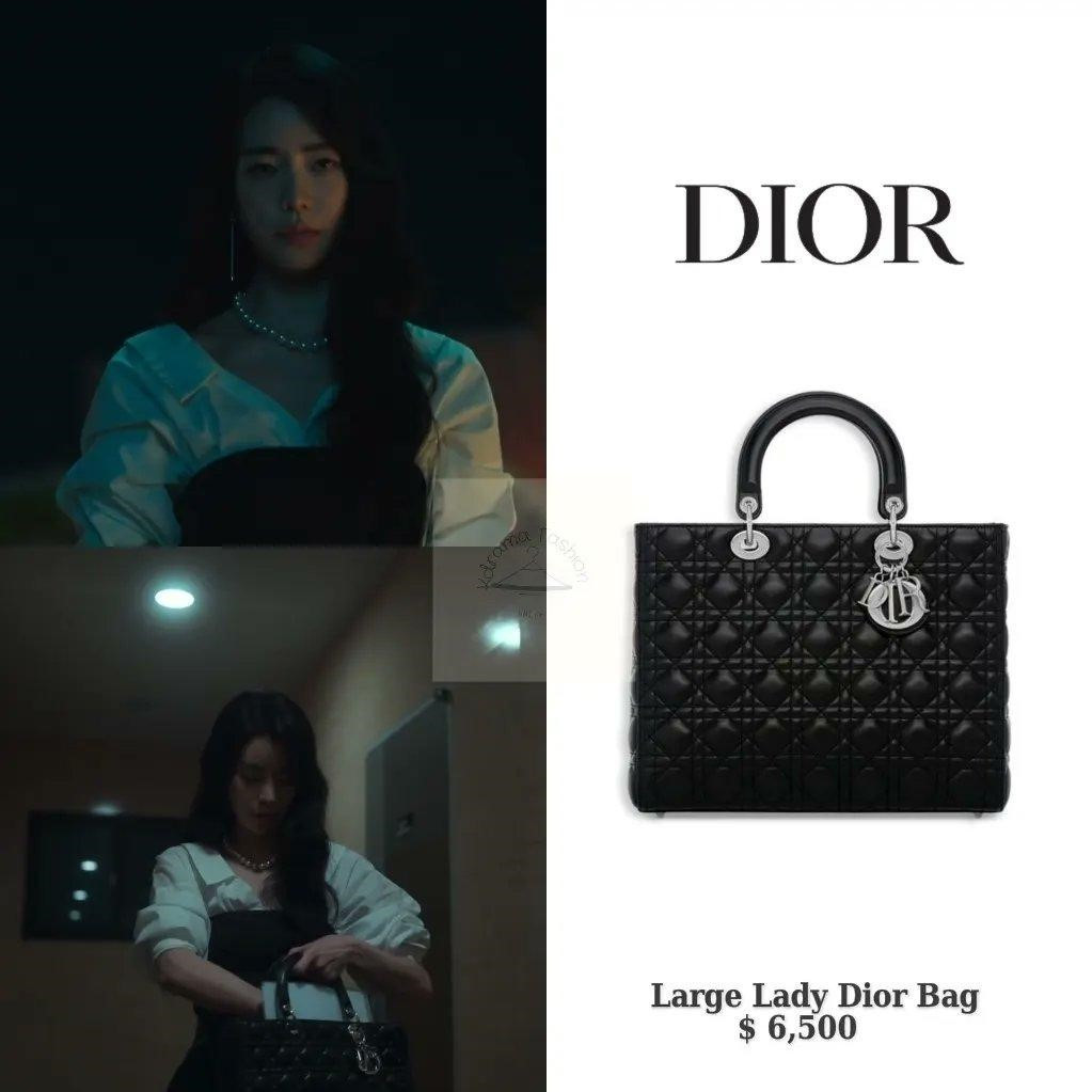 Mẫu túi Large Lady Dior Bag được Yeon Ji đeo sau khi xuất hiện tại tập 8 đã &quot;cháy hàng&quot;, có giá khoảng 153 triệu đồng. - Ảnh: Kdrama Fashion