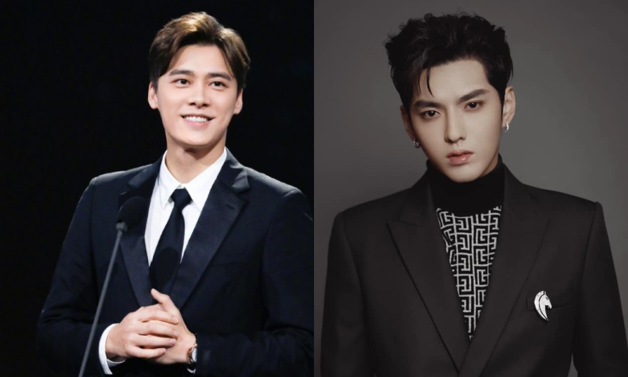 Lý Dịch Phong (trái) - Ngô Diệc Phàm (phải).