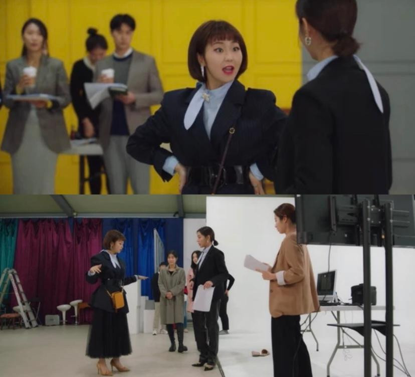 Màn "đụng hàng" kinh điển trong phim của hai cô nàng, nhìn biểu cảm của Yu Jeong đã thấy căng thẳng lắm rồi! Màn "đụng hàng" kinh điển trong phim của hai cô nàng, nhìn biểu cảm của Yu Jeong đã thấy căng thẳng lắm rồi!