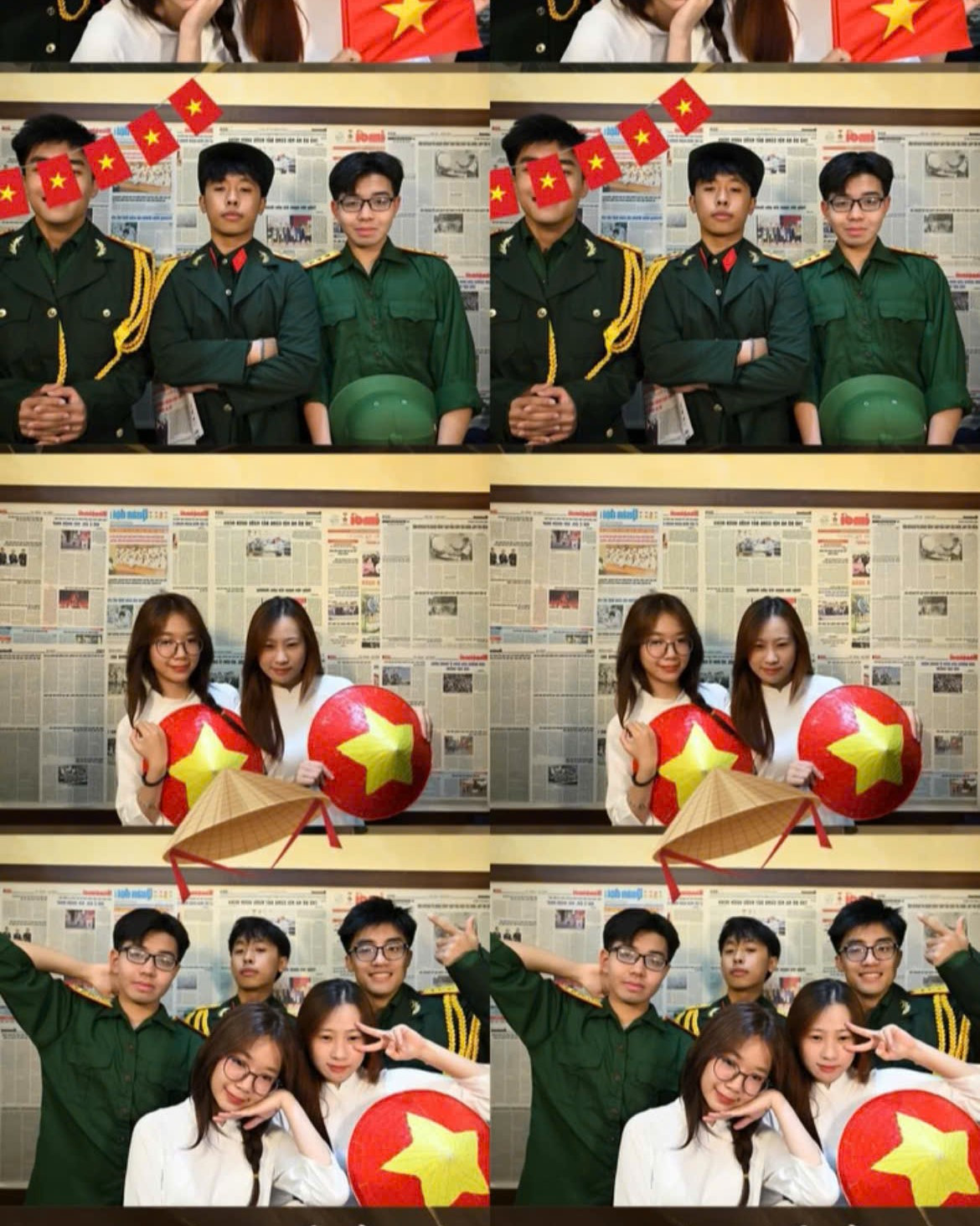 Mỗi bức hình không chỉ đẹp mà còn đong đầy ý nghĩa dịp Đại lễ 30/4. (Ảnh: Meliphoto, SnapLab, GiangBui Studio, Linh Linh Photobooth)