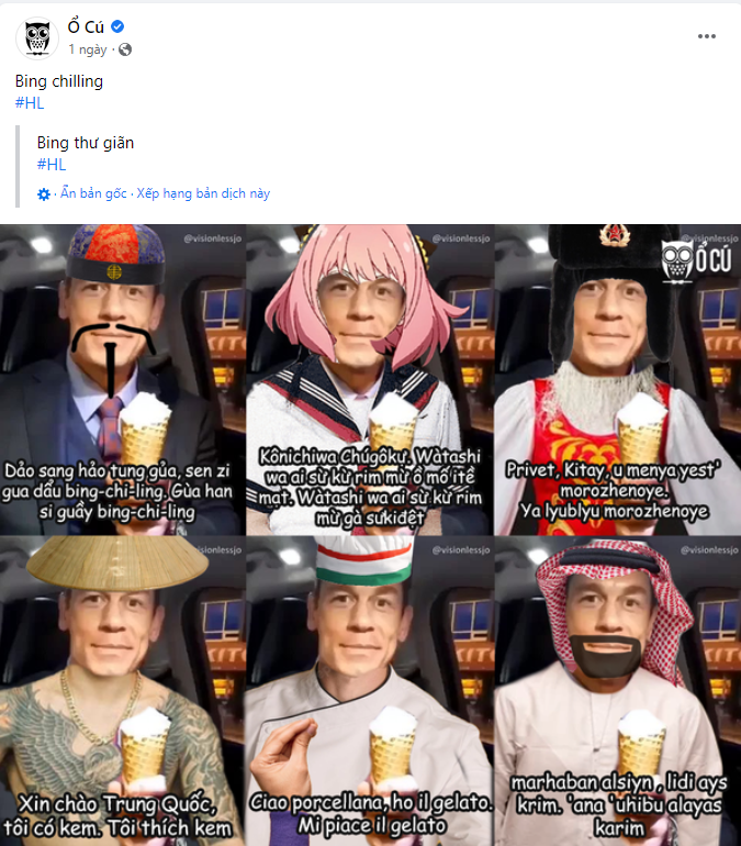 &quot;Bing chilling&quot; phiên bản các quốc gia khác để Gen Z tiện &quot;đu trend&quot;!