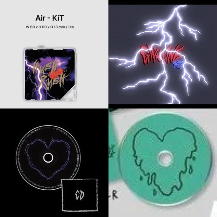 Thiết kế giống nhau ở một số chi tiết trong 2 album. Thiết kế giống nhau ở một số chi tiết trong 2 album.