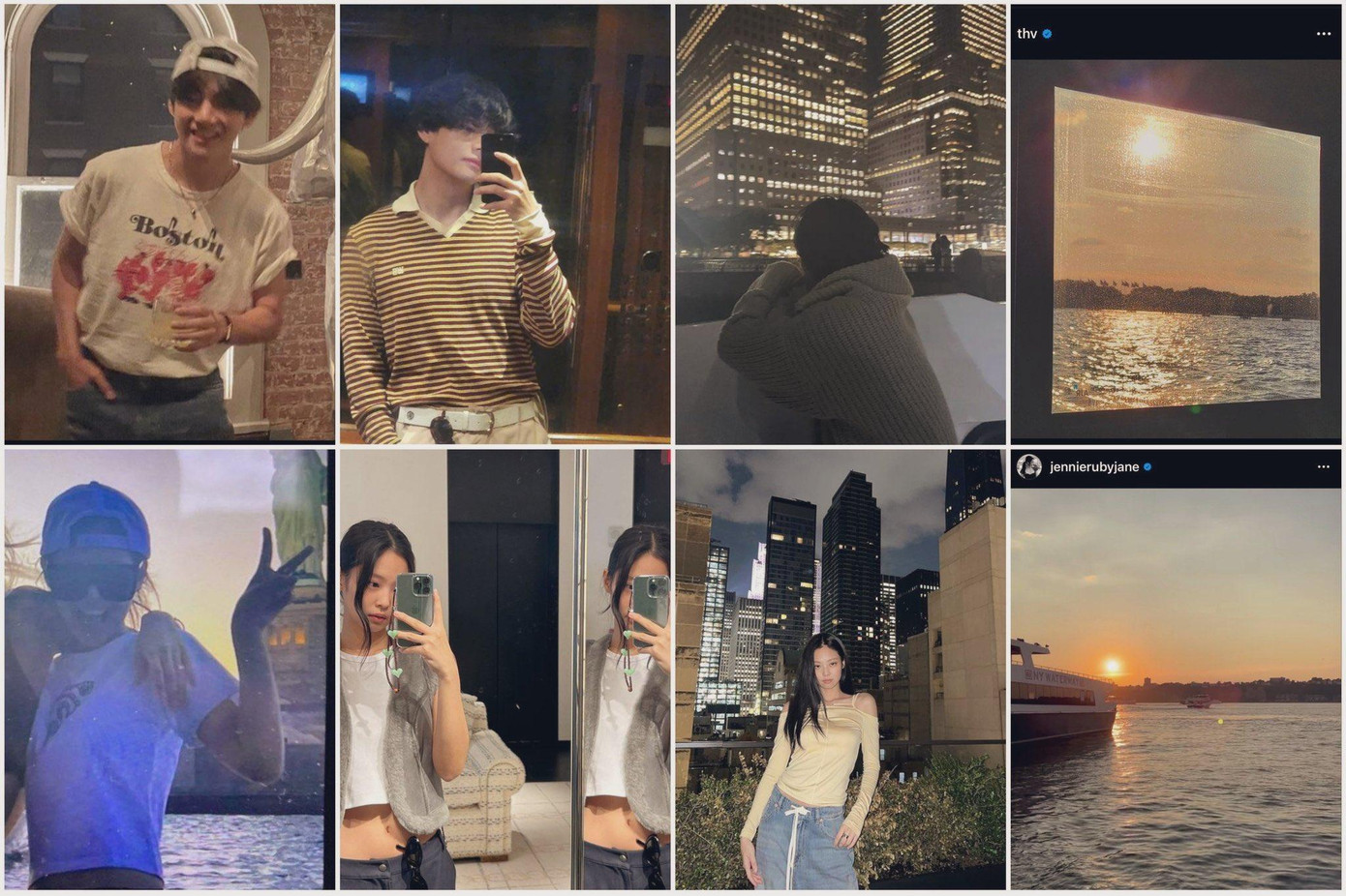 Cư dân mạng soi ra sự trùng khớp như mũ, địa điểm check-in của V và Jennie, cho rằng đây là lovestagram của cả hai. Cư dân mạng soi ra sự trùng khớp như mũ, địa điểm check-in của V và Jennie, cho rằng đây là lovestagram của cả hai.