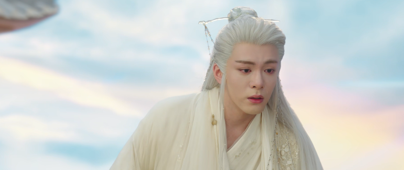 So với Bạch Lộc, cảnh bi của Tăng Thuấn Hy ở trường đoạn "du hành thời gian" ít được nhắc đến hơn.