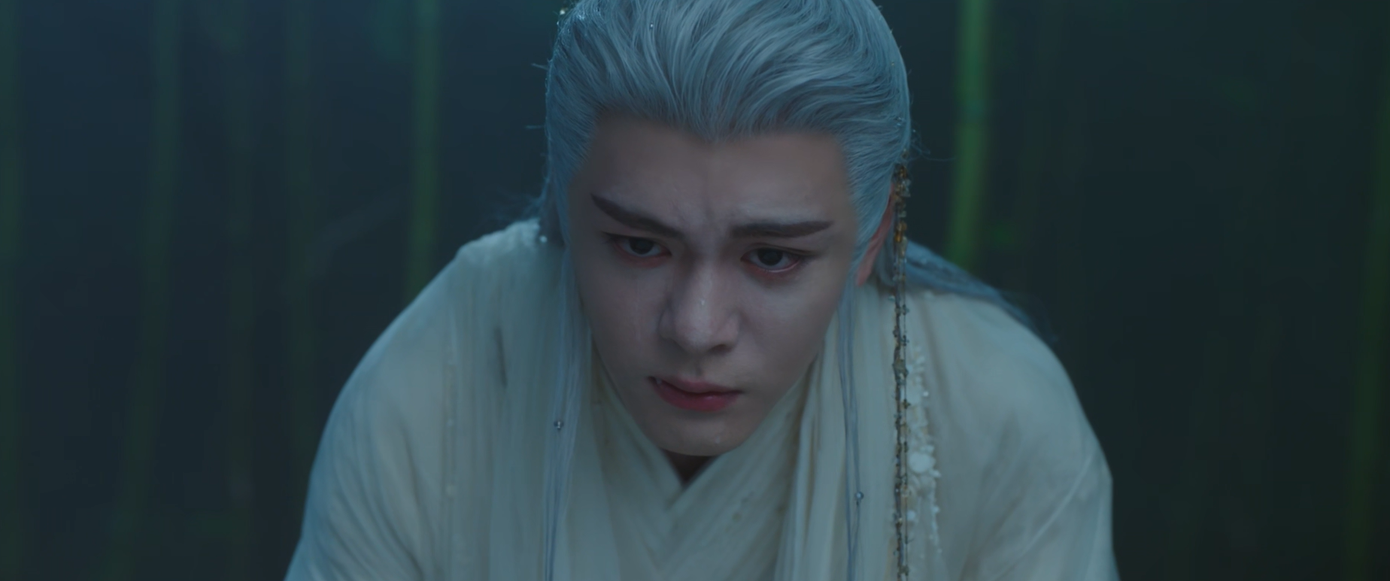 So với Bạch Lộc, cảnh bi của Tăng Thuấn Hy ở trường đoạn "du hành thời gian" ít được nhắc đến hơn.