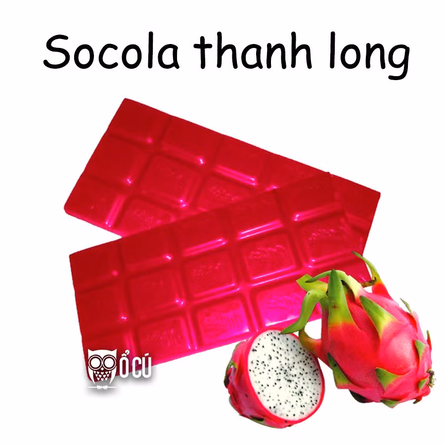 Socola cũng không thoát "kiếp nạn" với thanh long. - Ảnh: Ổ cú