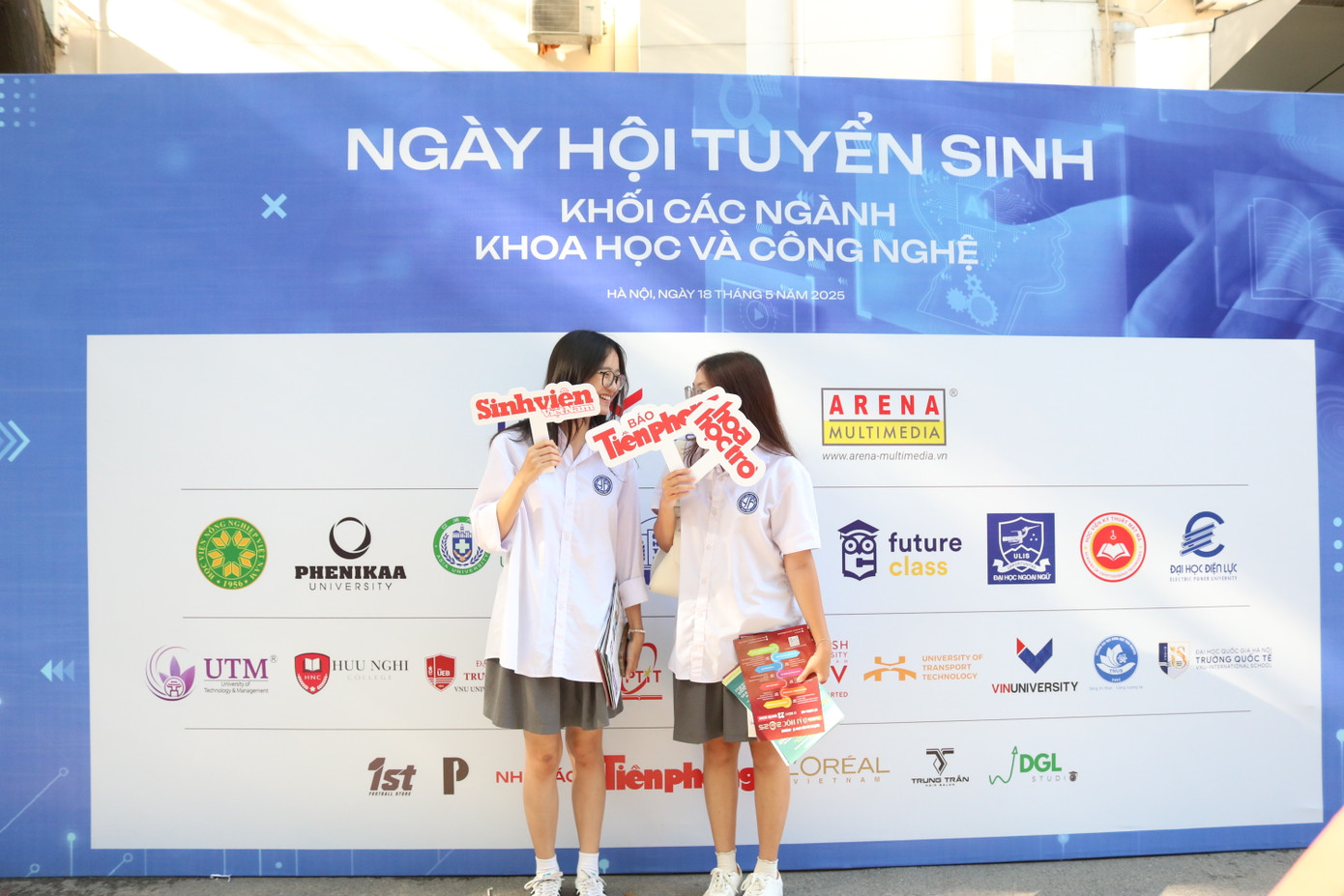 Ngày hội tuyển sinh và tư vấn mùa thi là hoạt động thường niên của báo Tiền Phong.